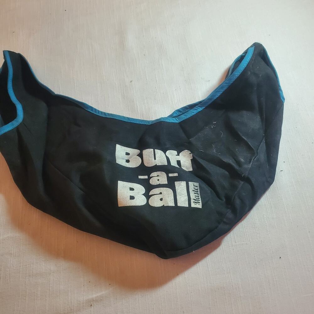 Buff A Ball Bowling Ball Buffer Polisher Cleaner See Saw Towel Bag Microfiber